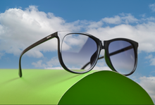 Load image into Gallery viewer, OKAY - Black / Gradient Blue Smoke