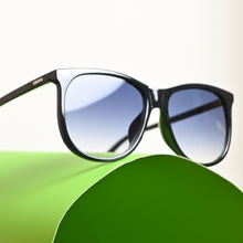 Load image into Gallery viewer, OKAY - Black / Gradient Blue Smoke