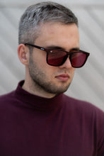 Load image into Gallery viewer, Clay - Transparent Brown / Burgundy