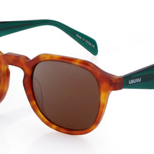 Load image into Gallery viewer, Pedro - Green Tortoise / Brown