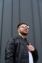 Load image into Gallery viewer, Eric - Black / Silver Mirror