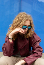 Load image into Gallery viewer, Leo - Black / Blue Mirror