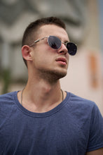 Load image into Gallery viewer, Nova - Silver / Blue Smoke