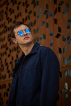 Load image into Gallery viewer, Oval - Gold / Blue