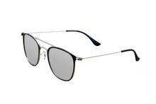 Load image into Gallery viewer, Panama - Black and Silver / Silver Mirror