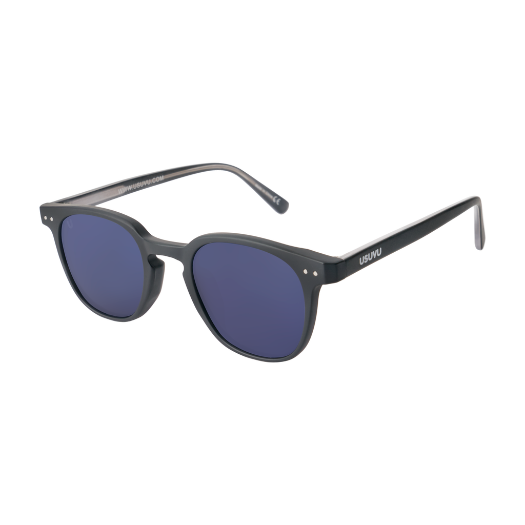 Cade - Black / Light Blue Smoke