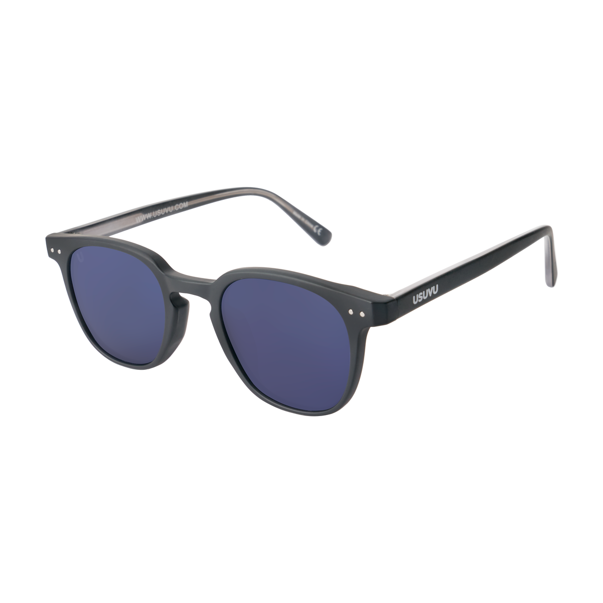 Cade - Black / Light Blue Smoke