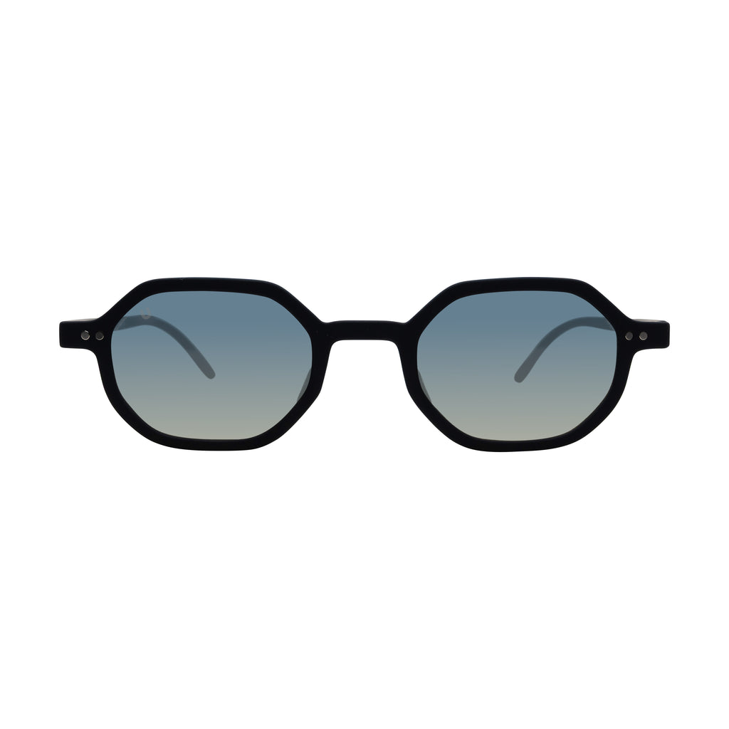 Axel - Matt Black / Gradient Blue