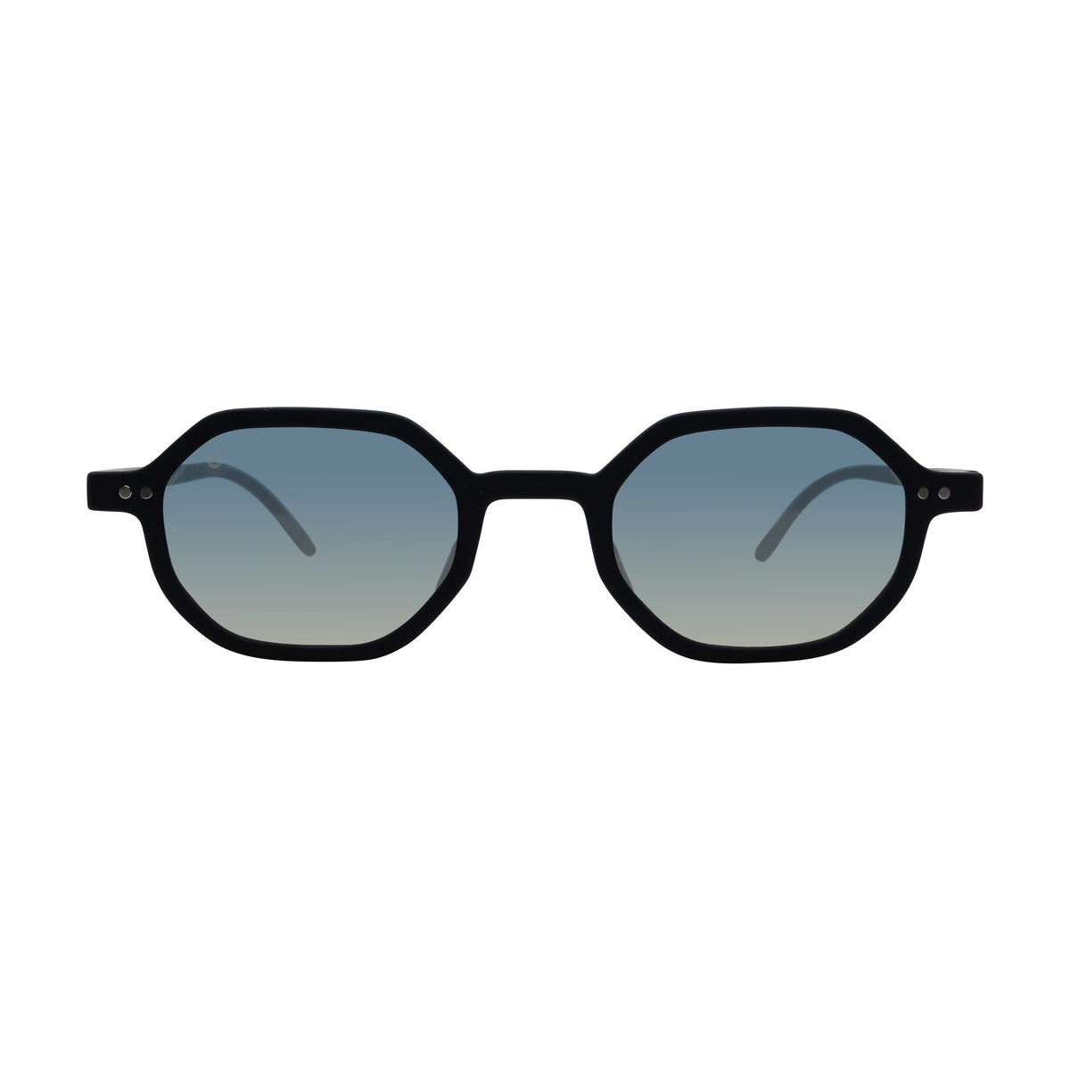 Axel - Matt Black / Gradient Blue