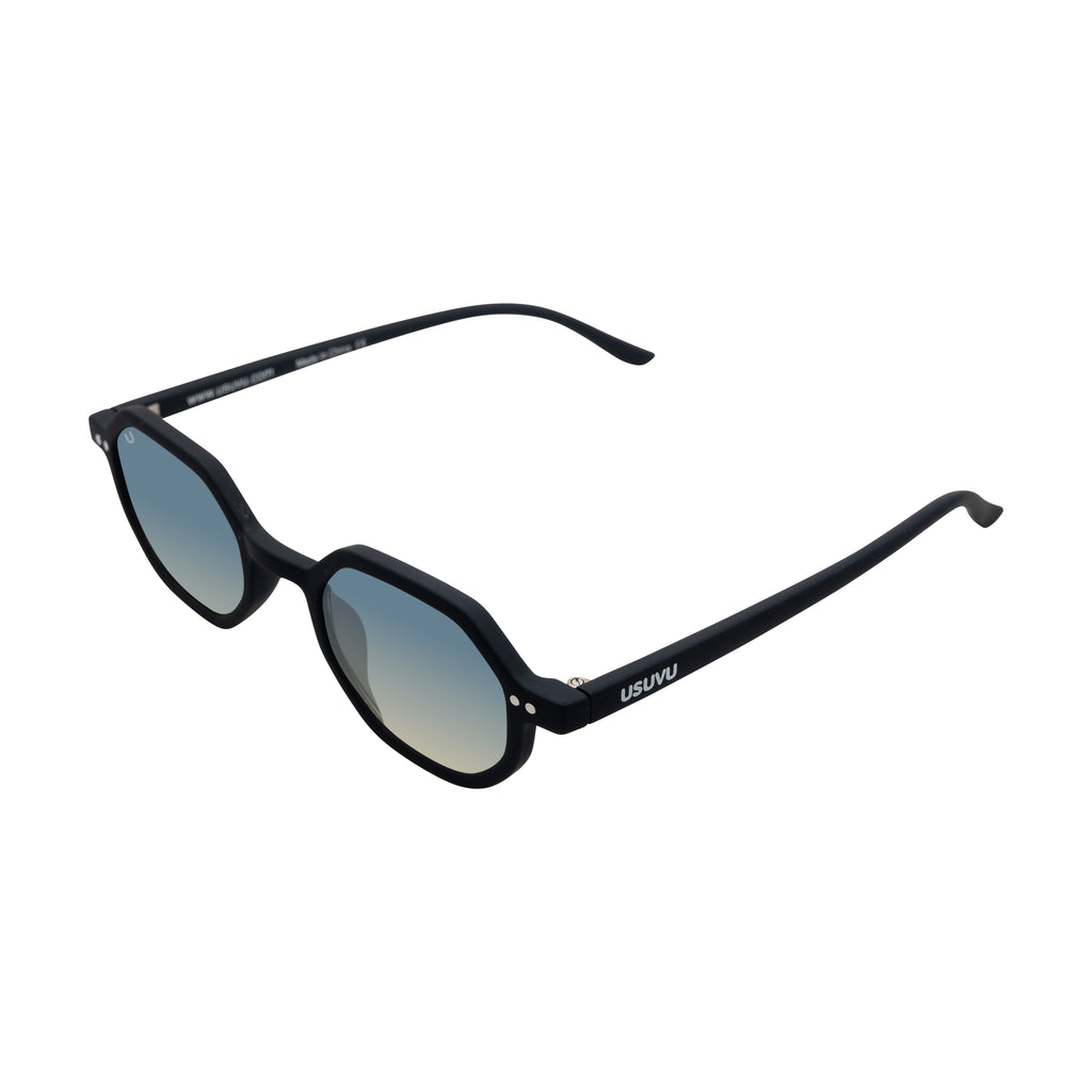Axel - Matt Black / Gradient Blue