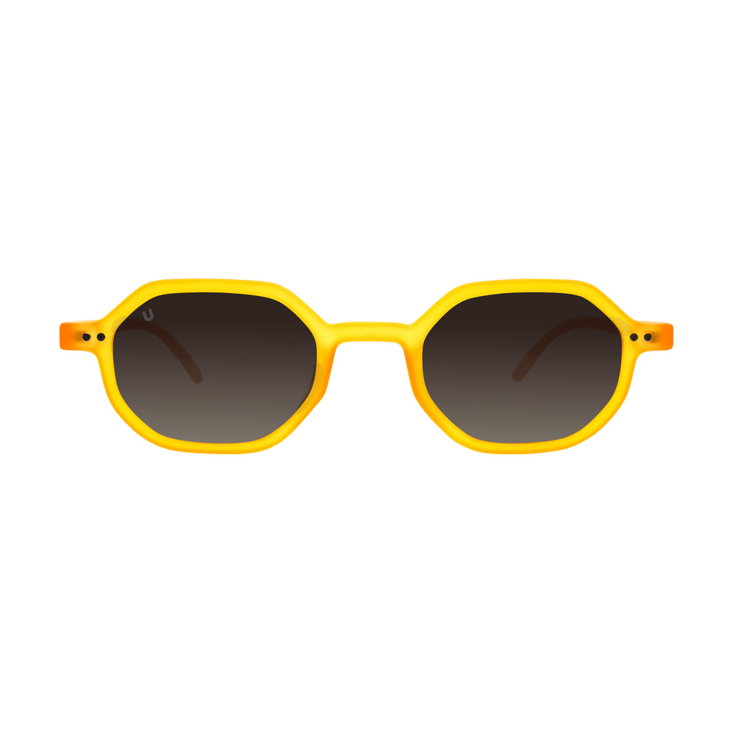 Axel - Transparent Yellow / Light Smoke
