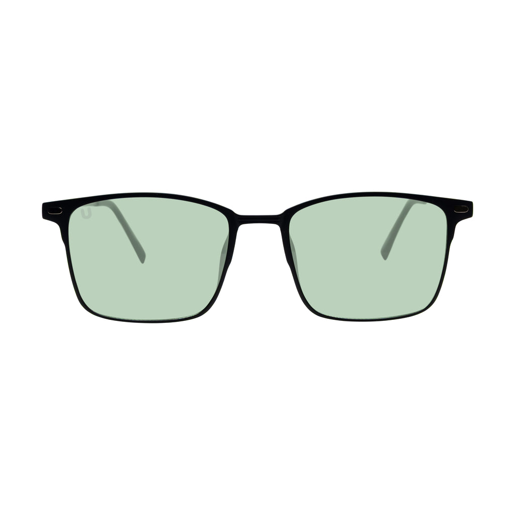 Cleo - Black / Tint Green
