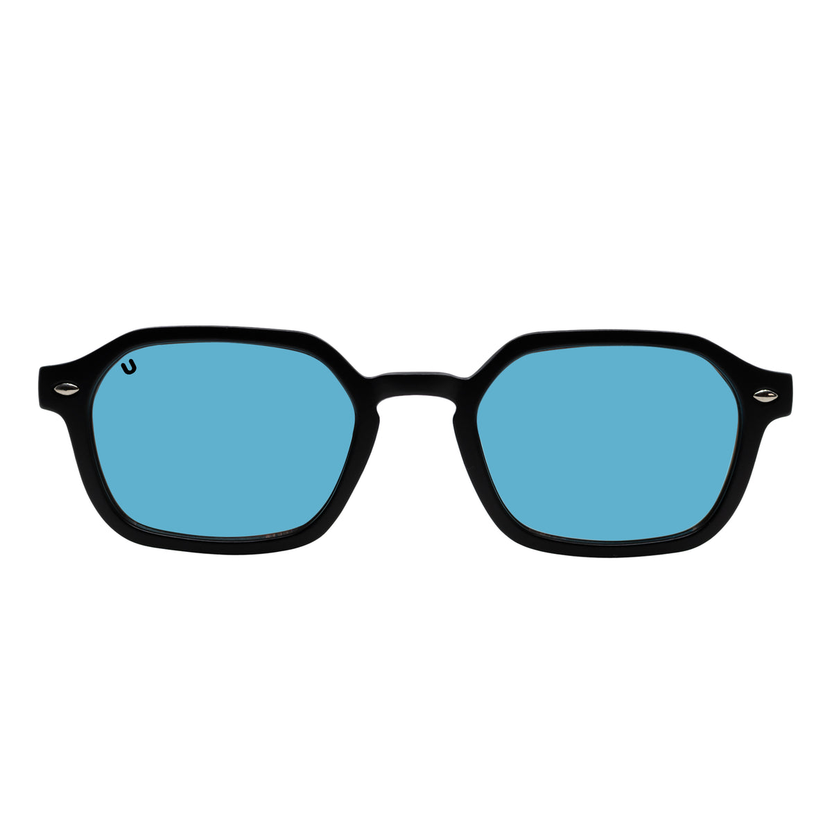 Glare - Black / Blue Mirror