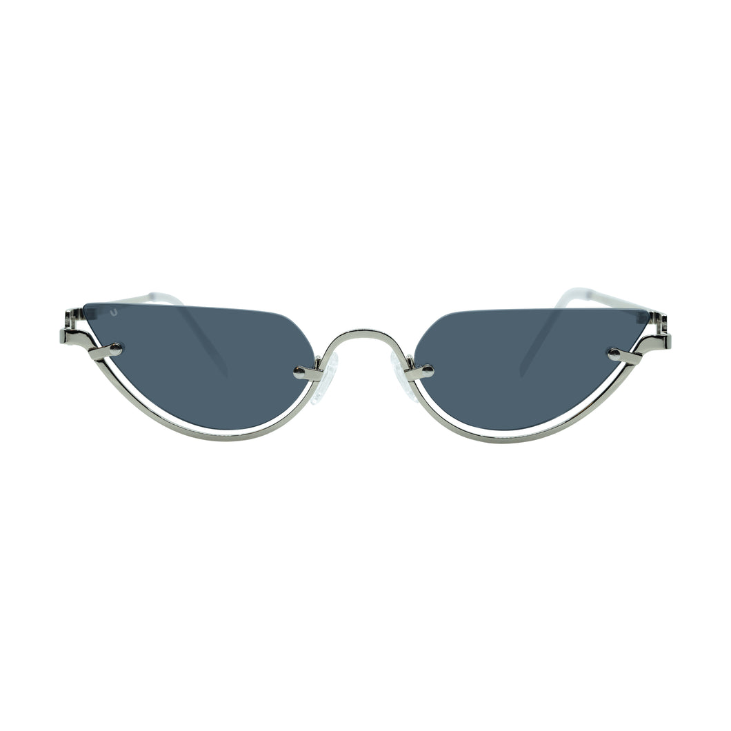 Lizz - Silver / Black Smoke