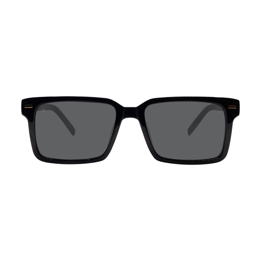 Togo - Black / Smoke