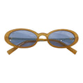 Eva - Transparent Yellow / Light Blue