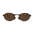 Rita - Matt Black / Brown