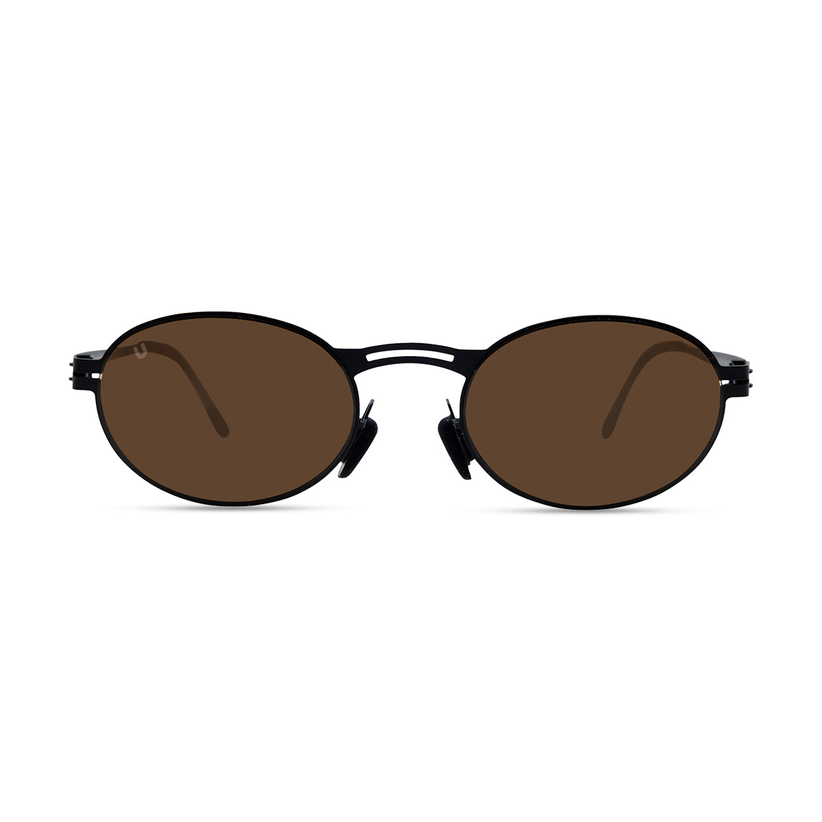 Rita - Matt Black / Brown