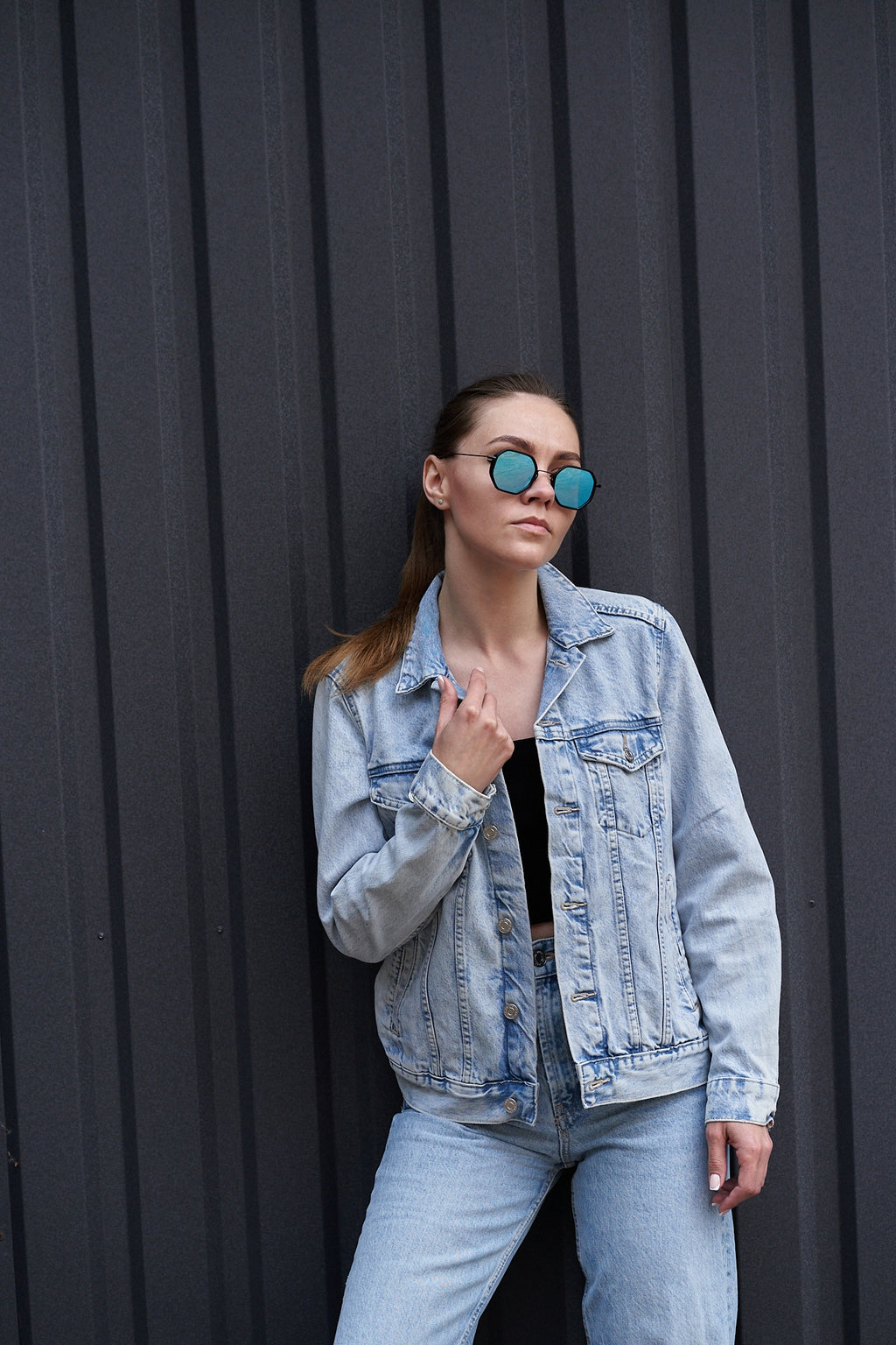 Texa - Black / Blue Mirror