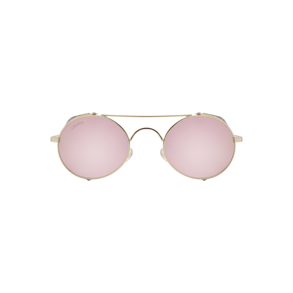 Canal - Gold / Pink Mirror