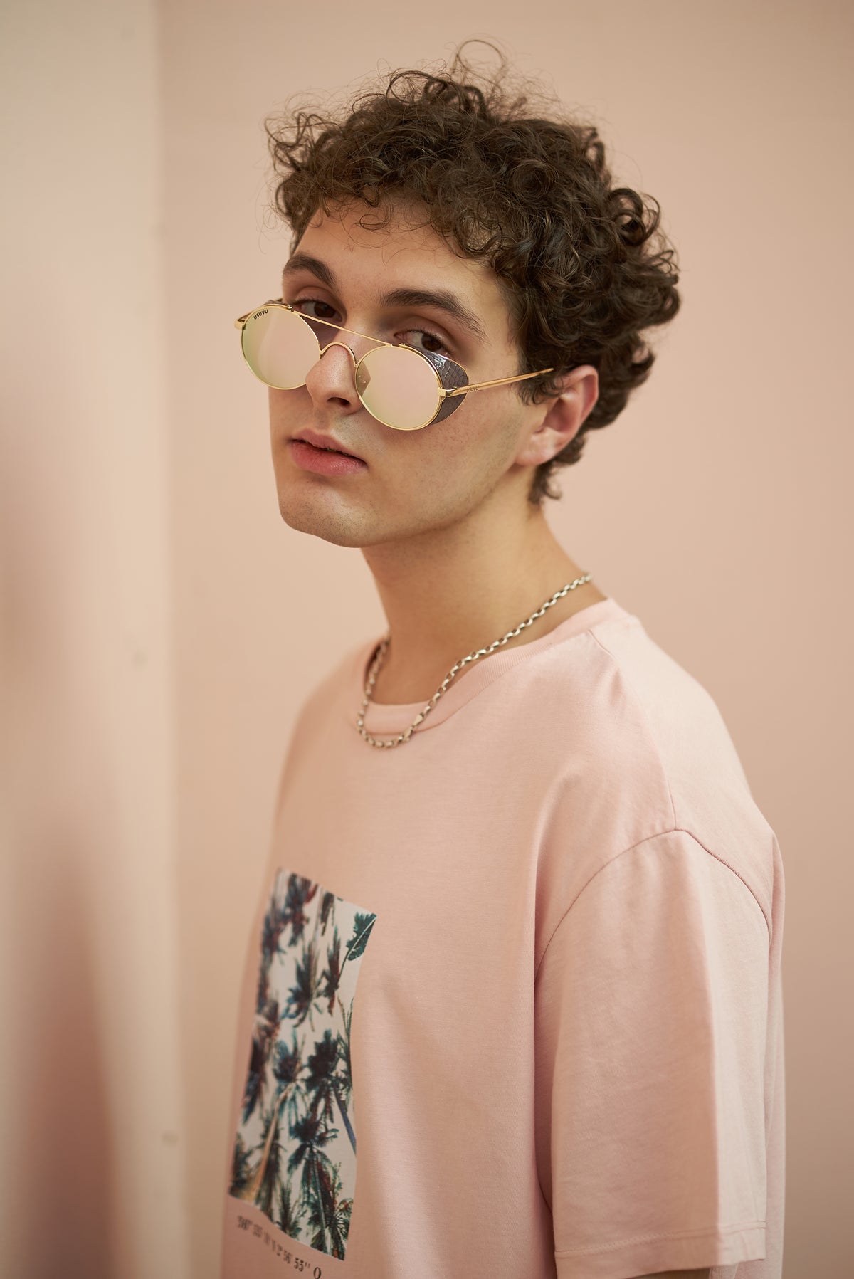Canal - Gold / Pink Mirror