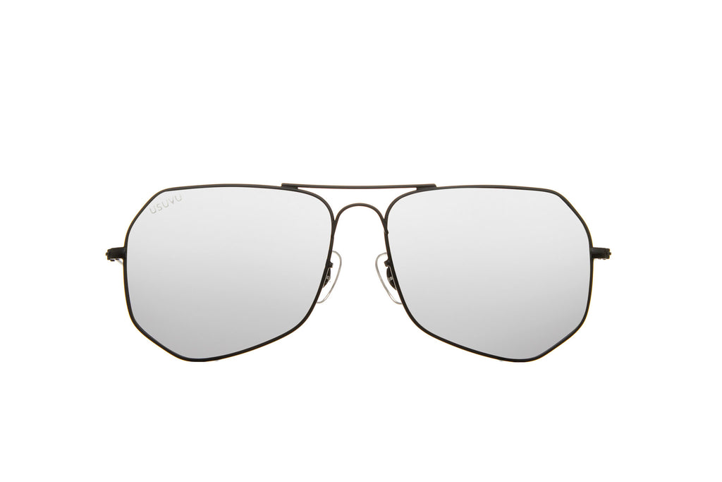 Daisy - Black / Silver Mirror