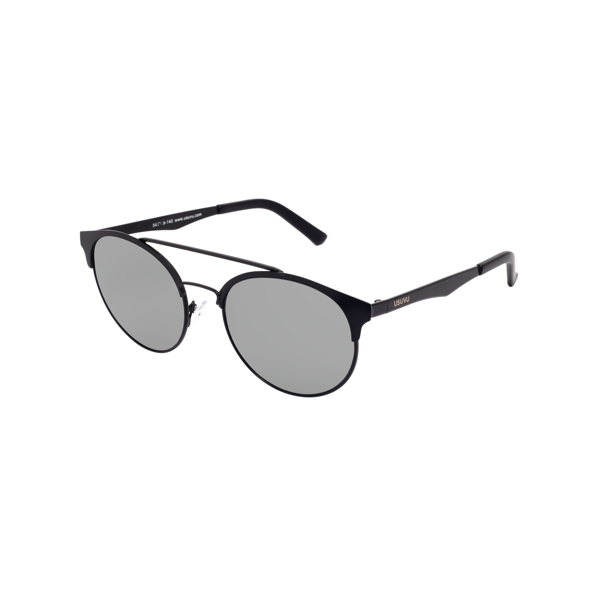 Hala - Black / Silver Mirror