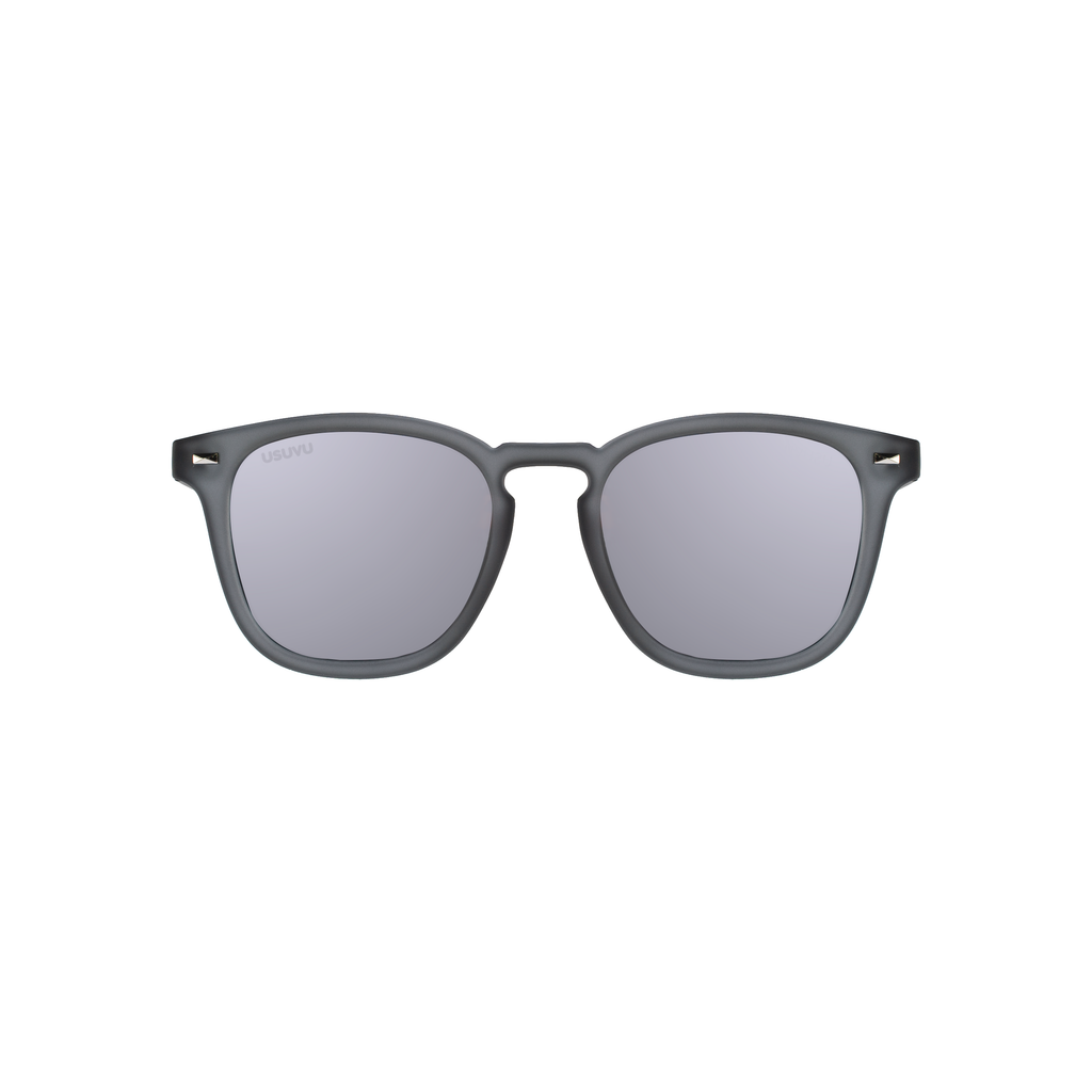 SOL - Transparent Grey / Silver Mirror