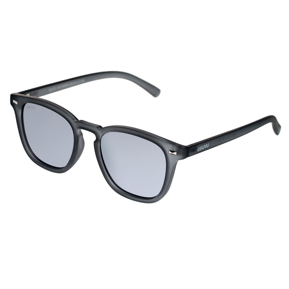 SOL - Transparent Grey / Silver Mirror