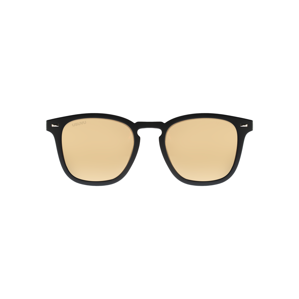 SOL - Matte Black / Transparent Yellow
