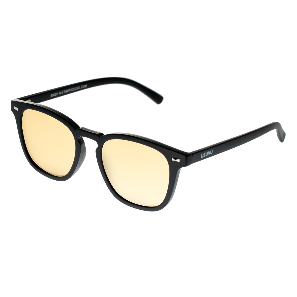 SOL - Matte Black / Transparent Yellow