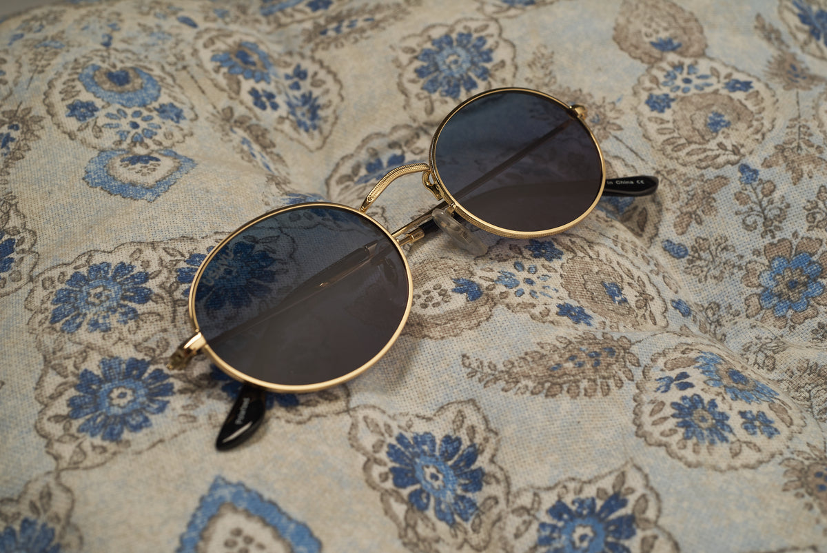 MALTA - Gold / Blue Smoke