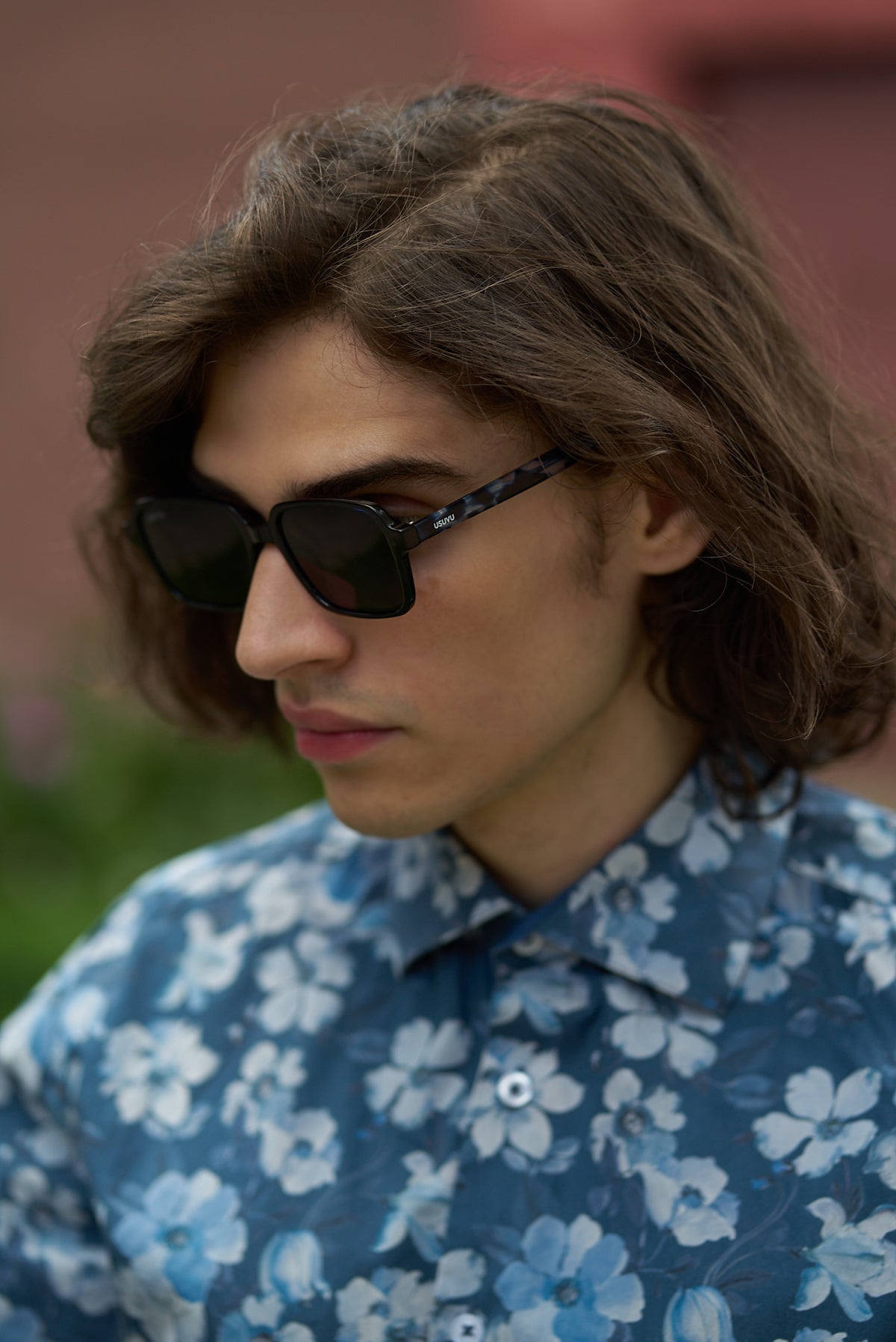 Retro - Black Blue Tortoise / Blue